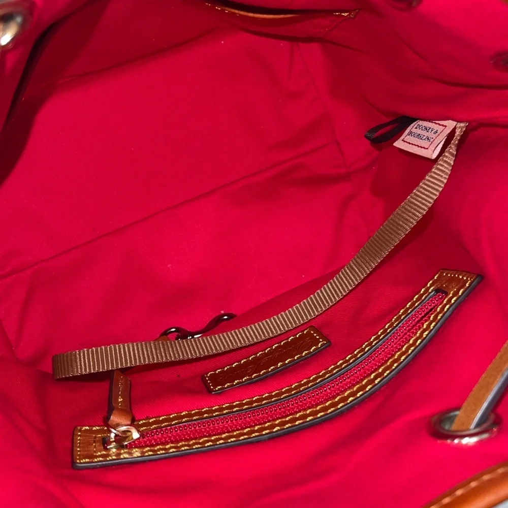 Dooney & Bourke nylon drawstring bucket bag